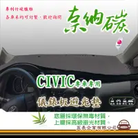 在飛比找momo購物網優惠-【e系列汽車用品】HONDA CIVIC(奈納碳避光墊 專車