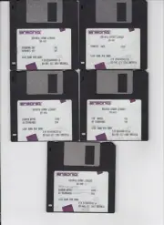ENSONIQ EPS16+ SOUND LIBRARY SL-6 EPS / EPS16+ / ASR 10/88 (5) DISK SET