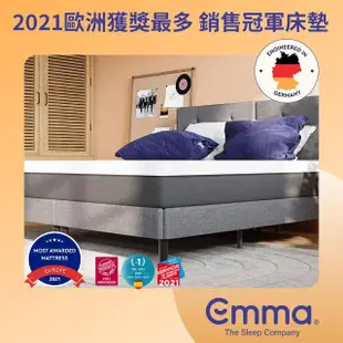 【德國Emma】Original床墊 贈保潔墊 標準雙人(德國工藝 專為台灣潮濕悶熱環境設計 防水抗敏透氣)