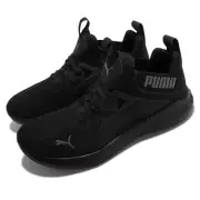 Puma Softride Enzo NXT Black Grey Men Road Running Sports Shoes 195234-01