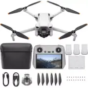 NEW DJI Mini 3 Drone Fly More Combo Plus with DJI RC Controller