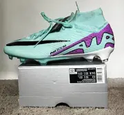 Size 13M- Nike Zoom Superfly 9 Elite FG Hyper Turquoise NBY DJ4977-300