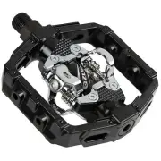VENZO Shimano SPD Compatible Mountain Bike CNC Cr-Mo Sealed Pedals With Cleats
