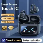 Ai Smart Bluetooth Translator Headphone, 144 Languages Translator Touch Control Wireless Earbuds With Noise Cancelling Color Black