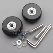 Luggage Suitcase Replacement Wheels OD 50 (1.97") ID 6 W 14 Axles 35 Repair Set
