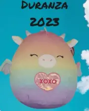 New! 2023 Valentine's Exclusive, NWT Squishmallow 12” Duranza Dragon