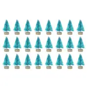 24pcs Artificial Pine Trees Sisal Tree Sisal Trees Table Decorations