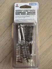 STAINLESS STEEL TWISTED WIRE BORE BRUSH SET