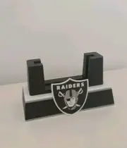 Las Vegas Raiders Oakland Card Stand Display Holder PSA Graded Slab NFL