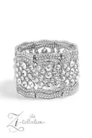 Paparazzi Bracelet ~ Made for This ~ Zi Collection Silver Stretch