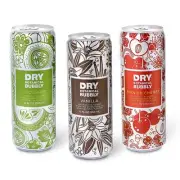 Non-Alcoholic Botanical Bubbly | Ready To Sip or Use as Mocktail Drink Mixer ...