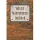 Vehicle Maintenance Log Book: Service Record Book For Cars, Trucks, Motorcycles And Automotive, Maintenance Log Book & Repairs, Moto jurnal