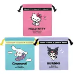 小禮堂 SANRIO 三麗鷗 尼龍束口袋 (姓名款) KITTY 酷洛米 大耳狗