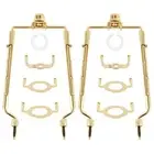 7Inch Lamp Shade Harp Holder Adjustable Lamp Harp Kit E14,E26,E27 Light7812