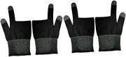 TOGEVAL 1 Pair Breathable Touch Finger Gaming Gloves for Men Comfortable Non Skid Design for Gaming Driving and Outdoor Activities Durable for Seamless Finger Movements
