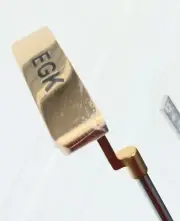 New EGK Gold Color Blade Putter 35" Long Steel Apollo EGK PHLAT PUTTER GRIP