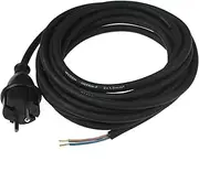 AS – Schwabe 70556 Multiple Choice Cable, 3 m H05RN-F 1.5, Black, IP44