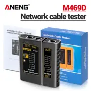 M469D RJ45 Cable Lan Tester Network Cable Tester RJ45 RJ11 RJ12 CAT5 UTP LAN Cab