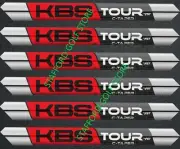 KBS Tour C-Taper .355" Steel Iron Shafts 5-PW Regular Flex 110g Set of 6