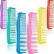 Colorful Hair Combs Set, Hair Combs Set, Hair Combs for Women and Men, Colorful Coarse, Fine Dressing Comb 12 Pieces