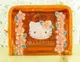 【震撼精品百貨】Hello Kitty 凱蒂貓-凱蒂貓皮夾/短夾-橘花 震撼日式精品百貨
