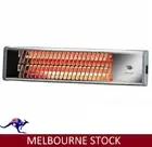 Heller Electric Wall Heater Chrome Pullcord Bathroom Heat Waterproof Strip 1200W