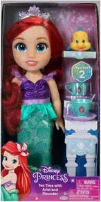 Disney Princess Doll Tea Time For Two with Ariel and Flounder