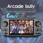 X12 Plus Game Consoles 7 16GB Retro Handheld Portable 10000 Games Video Console A 43inch White 8GB