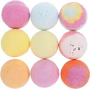 DRESSOOS Natural Bath Essential Oils 60g Spa Bathing Balls Exfoliating Bath Balls for Healthy Sk