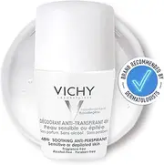 Vichy Intensive Anti-Perspirant Roll-On 48 Hour Deodorant for Sensitive Skin 50 ml