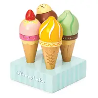 在飛比找蝦皮商城優惠-英國 Le Toy Van 角色扮演系列-甜筒冰淇淋玩具組【
