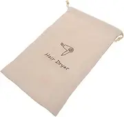 Healvian Hair Dryer Storage Bag Travel Dryer Holder Portable Toiletries Bag Drawstring Organizer