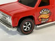WOW Hot Wheels Fire Emergency Unit Red Blister Pull NEW MINT - CUSTOM REDLINE