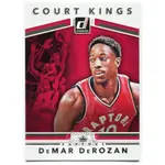 2017 2018 DONRUSS 油畫特卡 COURT KINGS 暴龍 DEMAR DEROZAN CK25