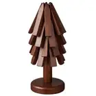 Tree Shape Wooden Trivets Coaster Heat Insulated Pad Pot Holders (4 Trivets) HOT