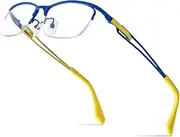 [FONEX] Pure Titanium Glasses Frame Men Square Eyeglasses Optical Eyewear F85775