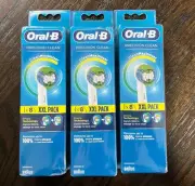 Oral-B Precision Clean Toothbrush Heads XXL Pack 3 Boxes Of 8 Clean Maximiser