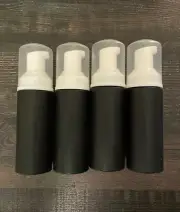 Black & White Soap Foam Bottle Set of 4