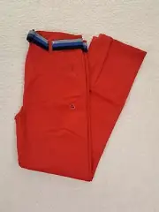 Sears Simply Styled Jeans Boys Size XL 18/20 Belted Red Adjustable Waist NEW