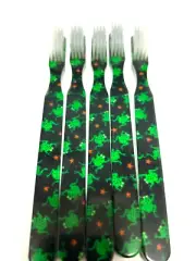 50-PACK Leopard FUN Vintage Designer Toothbrush By Alan Stuart New York