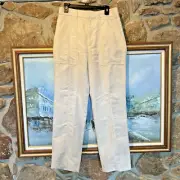 New Banana Republic Women's Beige Faux Suede Devon Pants Size 8 NWT Rt. $120