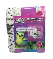 Hatchimals Eggs Silky Soft Blanket Throw Bedding 40” x 50”