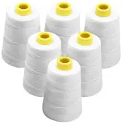 6-Stranded Sewing Thread Heavy Duty Spool Industrial Sewing Thread for Bag Se...