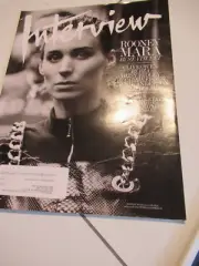 Interview Magazine • November 2015 • Rooney Mara Clive Owen BEST PRICE ON EBAY!!