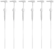 New SalonTop Bottle 6 Pack Pump Liter Pump – Multipurpose 28/410, Liter Dispenser – Non-Slip Design - Convenient Twist Lock Top - Bigger Liquid Output 10cc - Good for Coffee Syrup Bottles