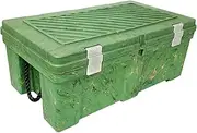 HOMZ Foot Locker Storage Container, Camo Green