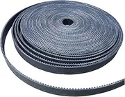 Transmission Belt Timing Belt 10 Meters for HTD 5M Width 9 15 20 25mm Arc Tooth Pitch 5mm Synchronous Rubber Open Ended CNC 3D Engraving Machine HTD5M V-Belt (Size : 9mm)