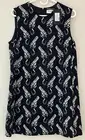 Iconic SAINT LAURENT YSL Gun Pop Print Sleeveless Shift Mini Dress Size 44 10