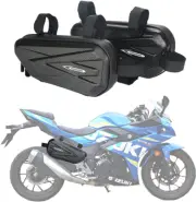 Motorcycle Tail Bag Saddle Bag Bike Waterproof Frame Bag EVA Hard Shell Side Han