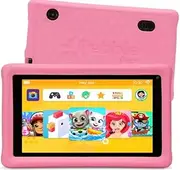 Pebble Gear 7" Pink Tablet for Kids – Andorid Tablet with Over 500 Games, Apps and eBooks – Includes Bumper Case Protector – Super-Easy Parental Controls Set Up – Ideal Kids